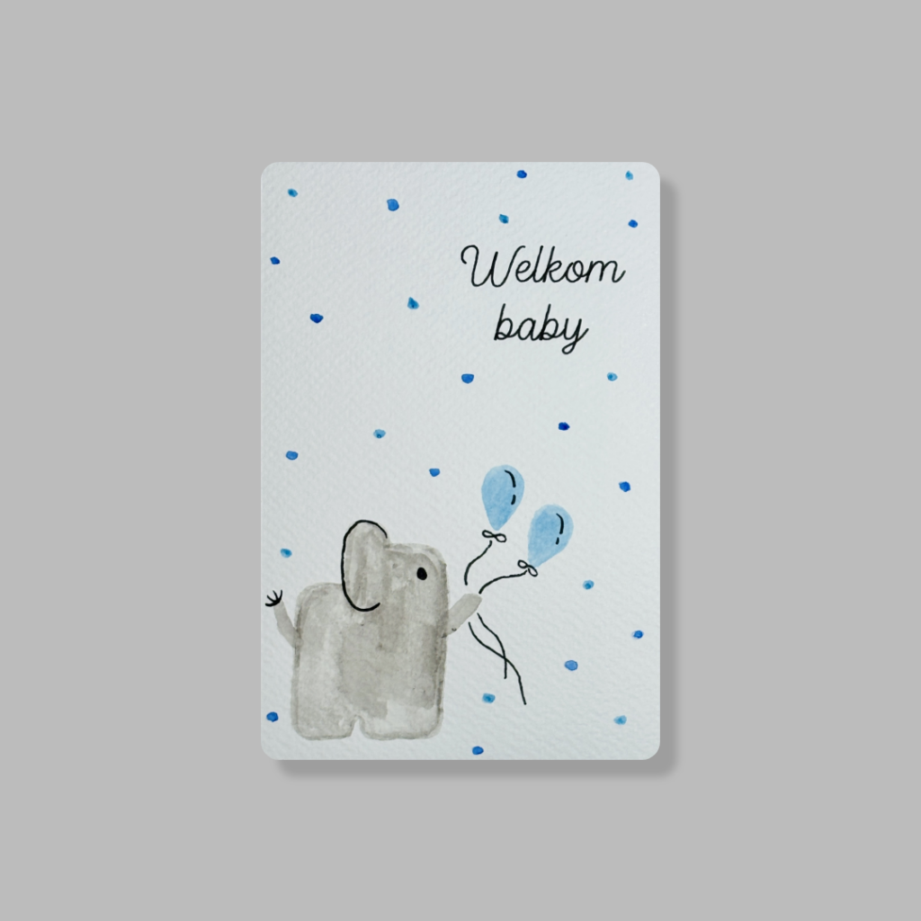 Welkom Baby - jongen