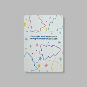 Kleurrijke kerstwensen