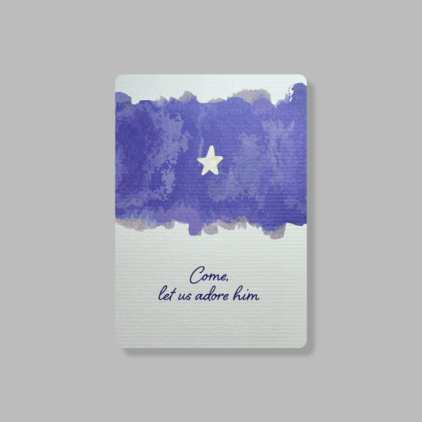 Come, let us adore him