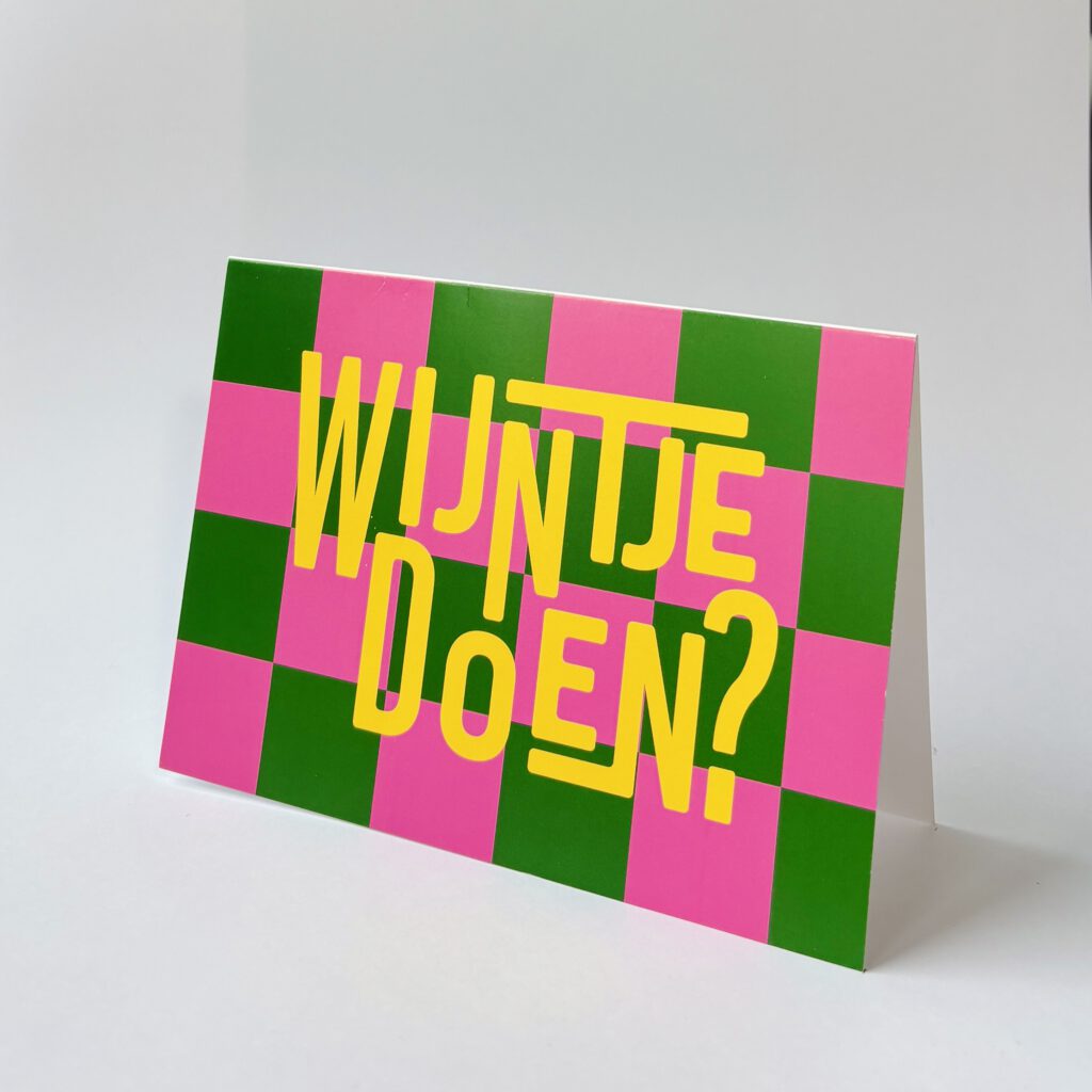 Wijntje doen?