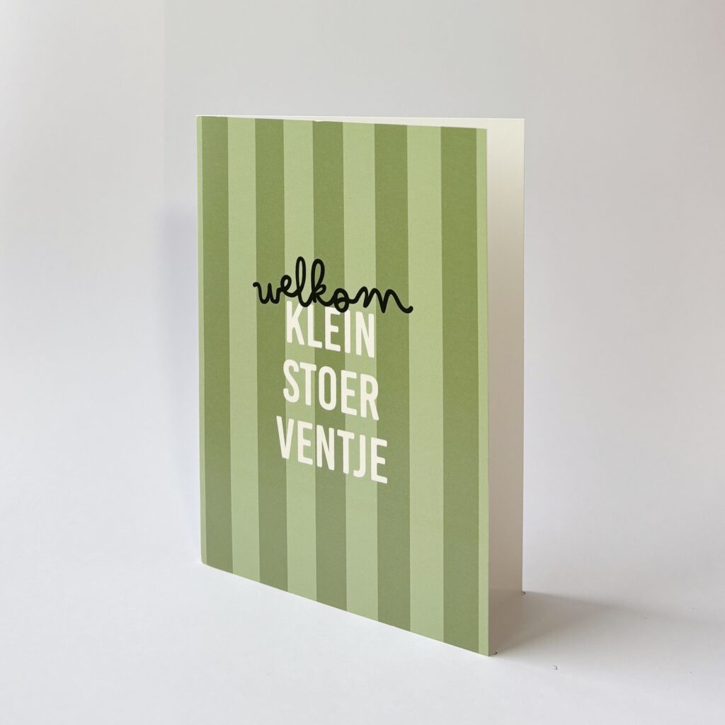 Welkom, klein stoer ventje