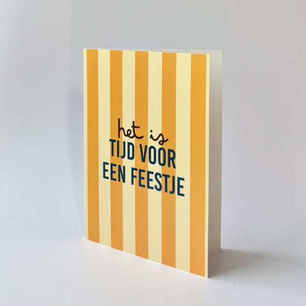 Tijd voor een feestje